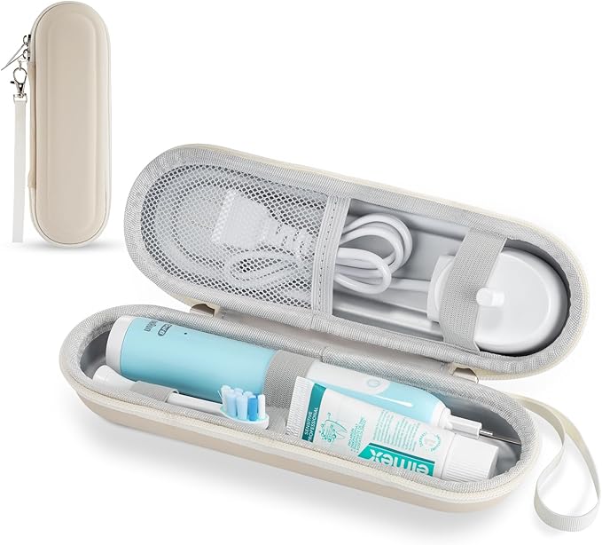 Toothbrush Travel Case for Oral B/Oral-B Pro 1000 1500 5000 7000 & Philips