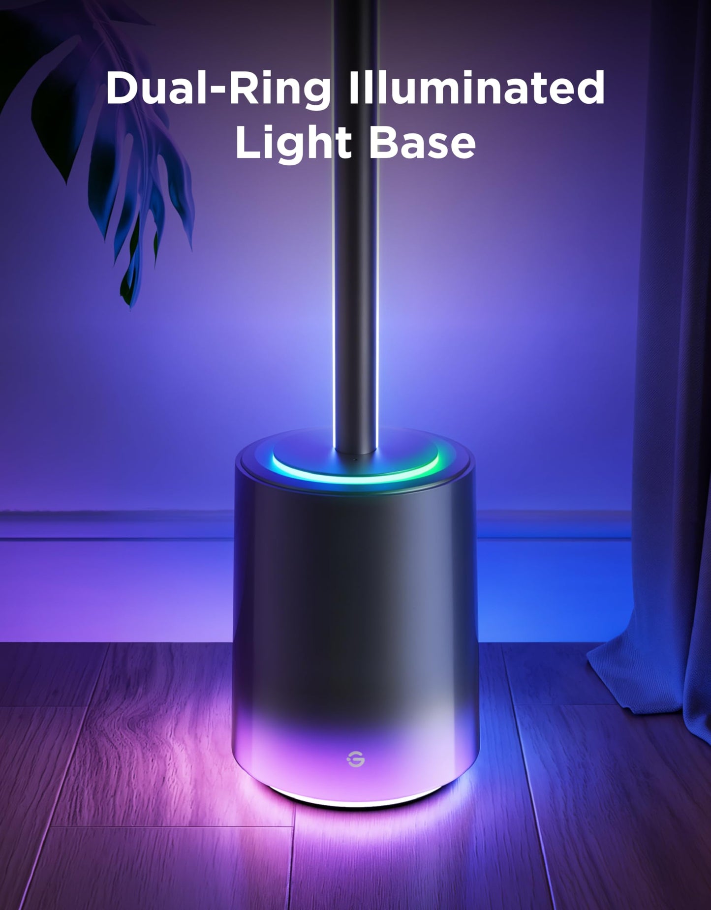 Govee Floor Lamp 3 with Luminblend+ Technology, 2100lm Standing Lamp, Work with Matter,1000K-10000K Modern Floor Lamps for Living Room, Bedroom, Office, Corner Lamp with Dynamic Scenes, DaySync