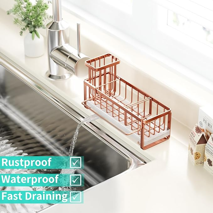 HapiRm Sponge Holder for Kitchen Sink