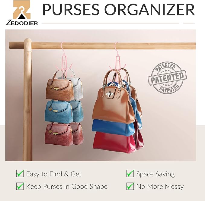 ZEDODIER Purse Hanger Organizer
