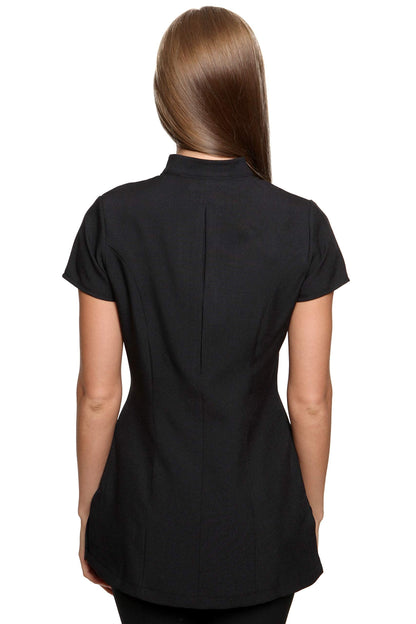 Mirabella Health & Beauty Women's Freya Beauty Tunic Uniform Black 10 UK