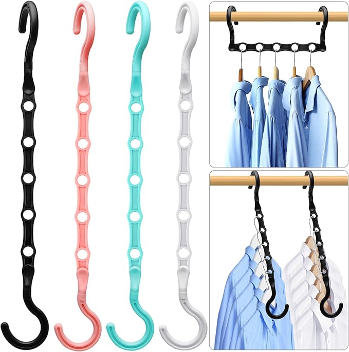 Magic Clothes Hangers Space Saving, Premium Closet Organizers and Storage