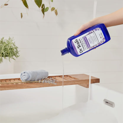 Dr Teal's Foaming Bath with Pure Epsom Salt, Relax & Relief with Eucalyptus & Spearmint, 34 fl oz (Pack of 2)