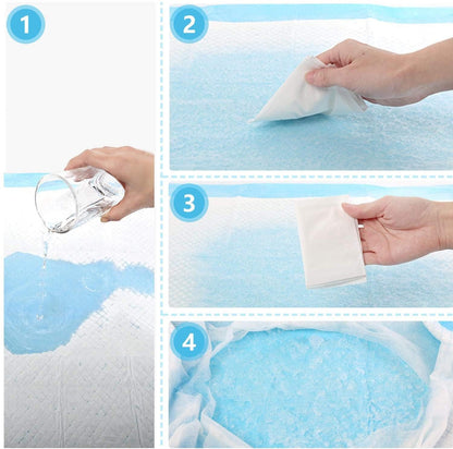 Nobleza 20pcs 60x90cm Ultra Absorbent Leakproof Dog and Puppy Training Pads, Pet Toilet Pee Pads Large Size with Anti Slip