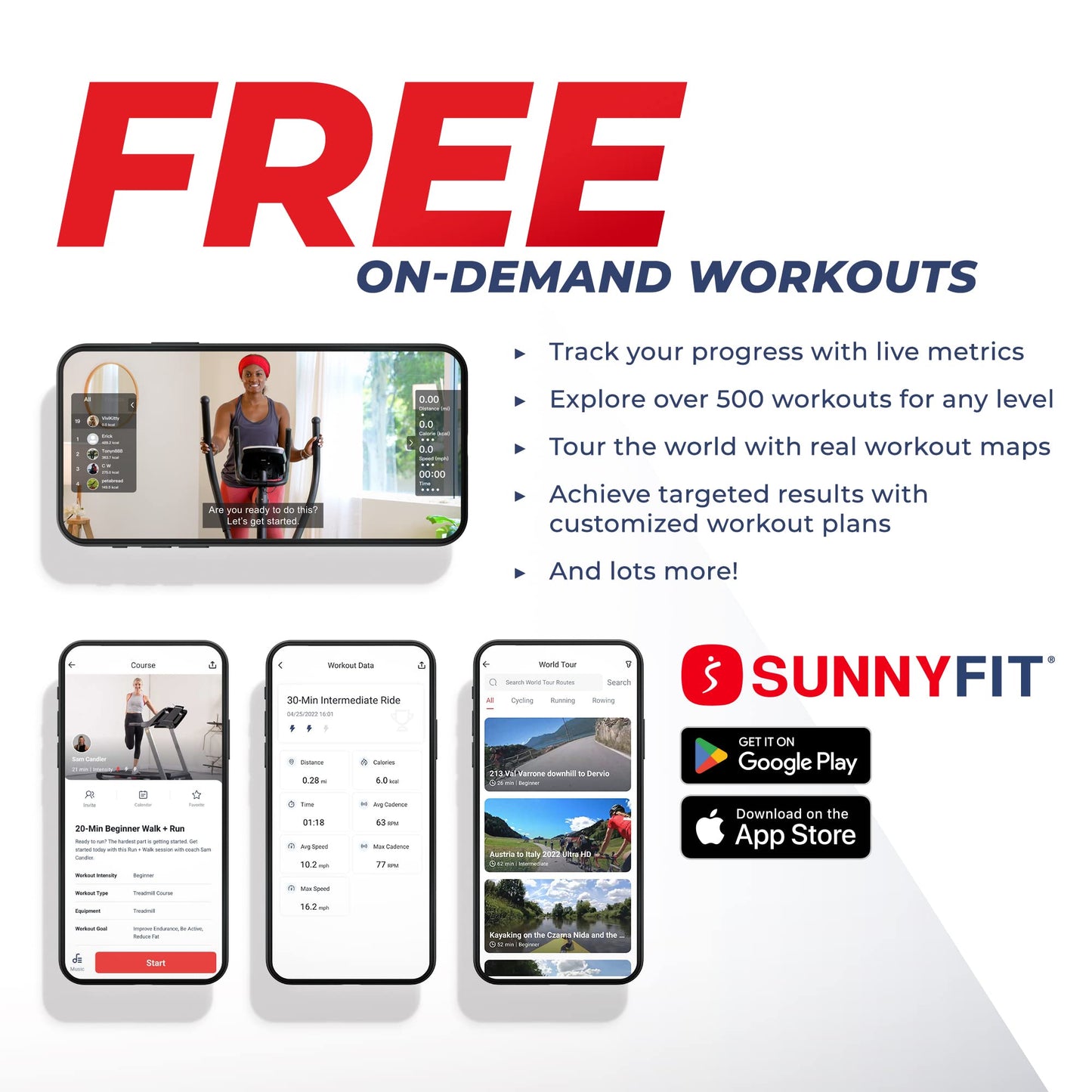 Sunny Health & Fitness Compact Performance Recumbent Bike with Dual Motion Arm Exercisers, Quick Adjust Seat & Exclusive SunnyFit® App Enhanced Bluetooth Connectivity - SF-RB420032 Gray