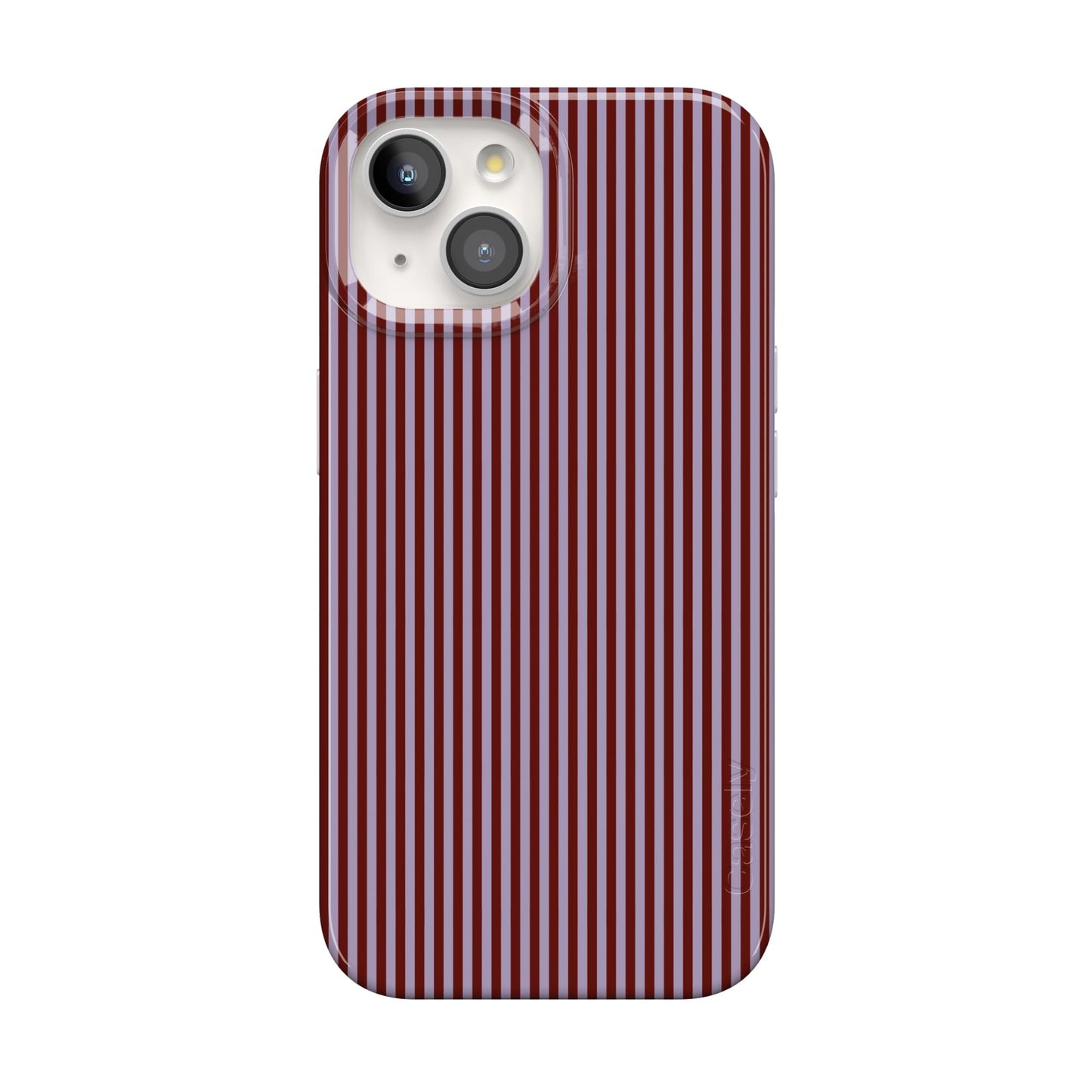 Casely iPhone 15 Plus Case | Fit Check | Neutral Checkerboard Checkered Classic Case | Compatible with MagSafe