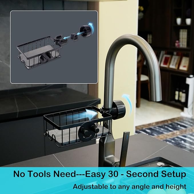Sponge Holder for Kitchen Sink Smiley Face Sponge Holder Over Faucet