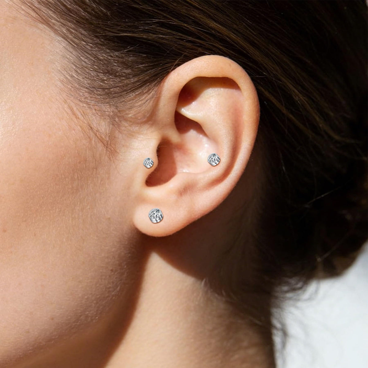 JFORYOU FORYOU Fake Nose Ring Fake Nose Piercing Fake Nose Rings for Women Fake Nose Ring Hoop Faux Nose Piercing Clip on No Pierced Non Piercing Faux Body Piercing Jewelry for Women Men