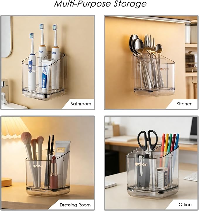 Toothbrush Holders for Bathroom