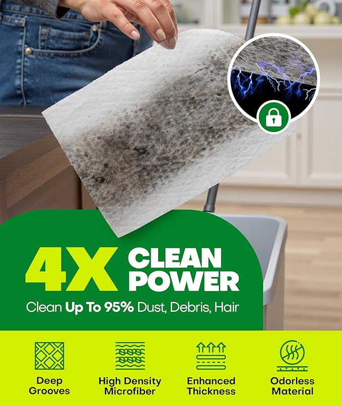 60 Count Dry Sweeping Cloths Refills