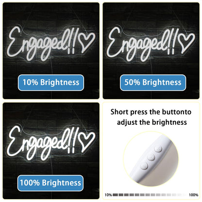 NOSUN This is Our Happy Place Neon Sign Happy Place Neon Signs for Wall Decor Dimmable Warm White LED Signs for Bedroom Classroom Man Cave Home Bar Birthday Party Game Zone Decor Neon Classroom Sign