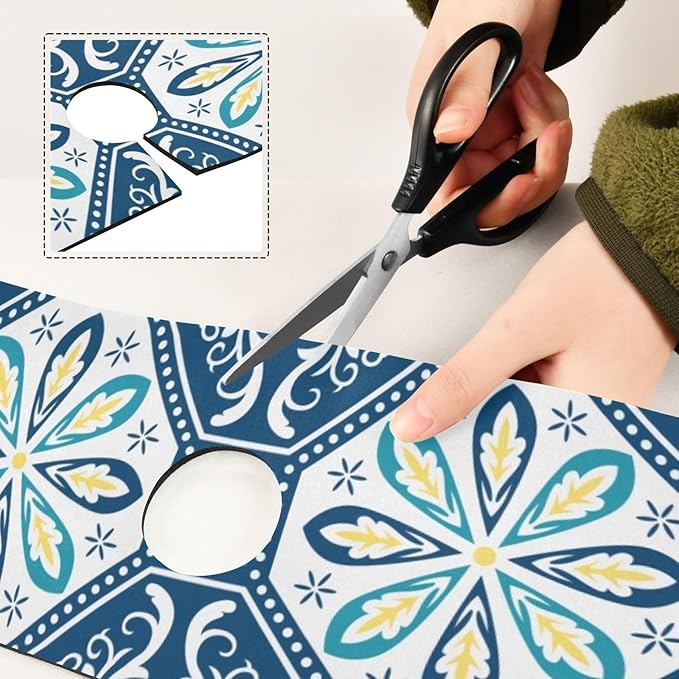 Kitchen Sink Splash Guard 1 PC 14.7 Inch Sink Faucet Mat Splash Guard