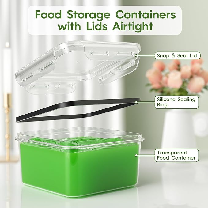 54-Piece Food Storage Containers