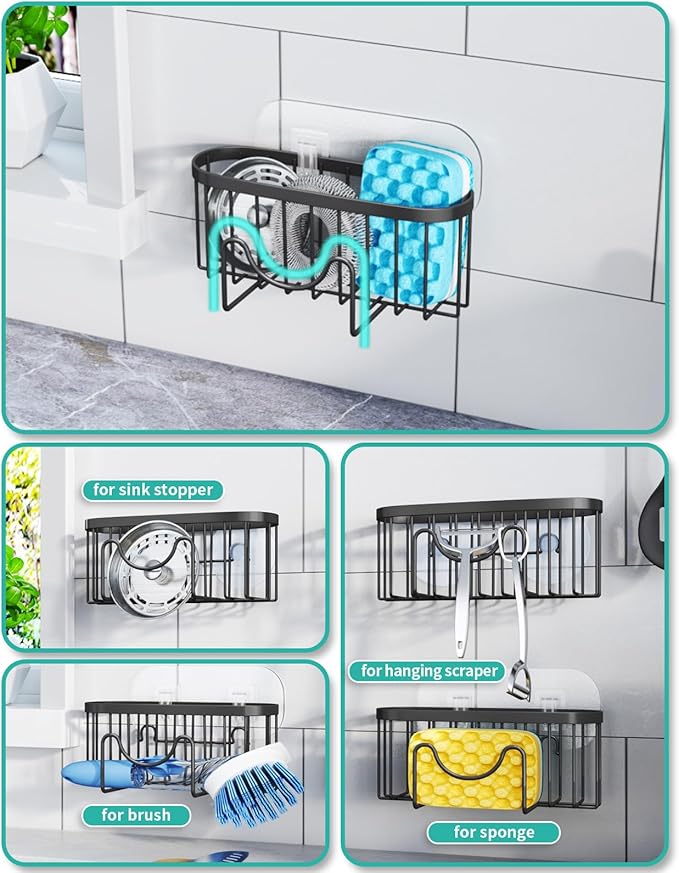 HapiRm Kitchen Sponge Holder for Sink
