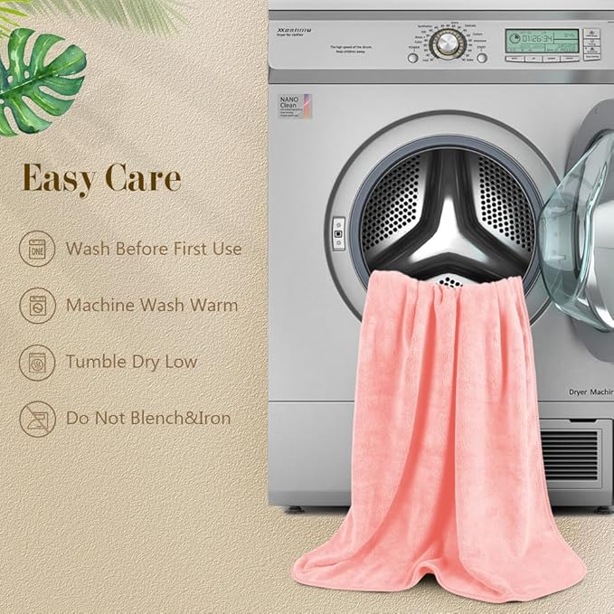 Orighty Microfiber Bath Towels Pack of 2