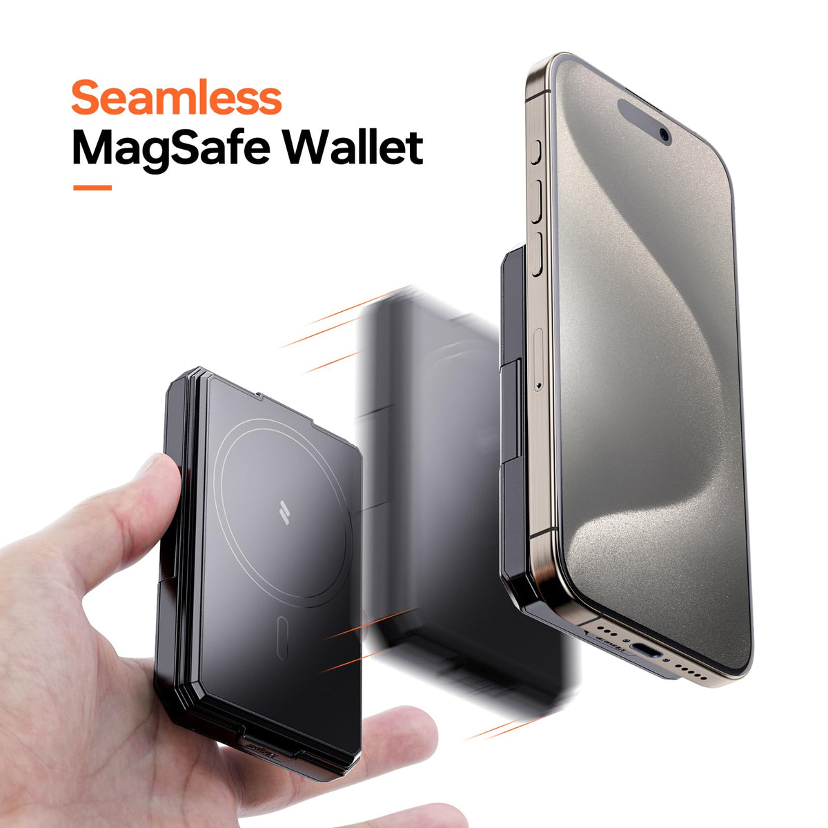 Xlayout Magnetic Wallet with RFID Blocking | X-Pocket| Magnetic Card Holder & Phone Stand | Heavy Duty Phone Wallet | Splash-proof MagSafe holder for iPhone 16/15/14/13 Series