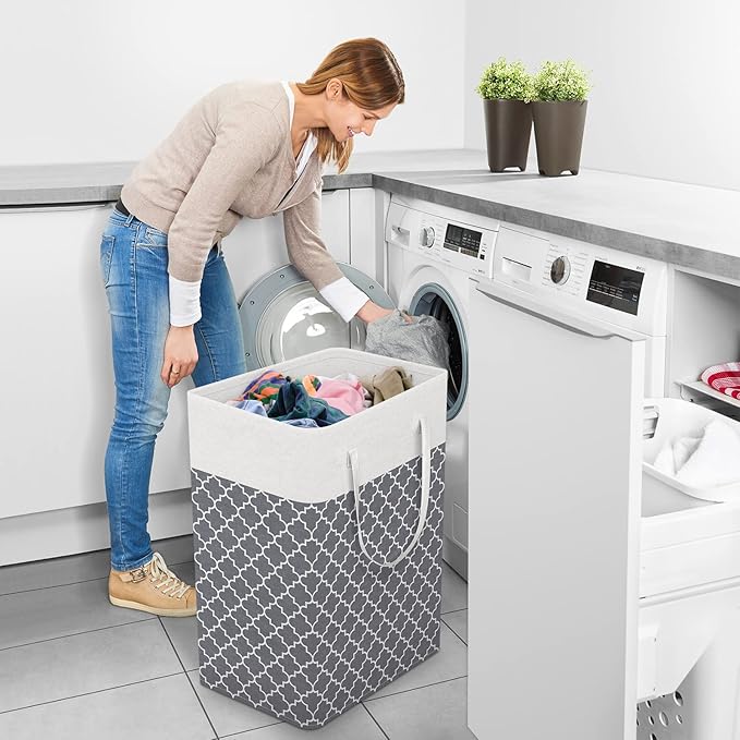 StorageRight Laundry Basket Hamper Large Collapsible Laundry Hamper