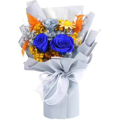 lovenfold Flowers for Delivery,Preserved Flowers Bouquets,Purple Rose Bouquets That Last 1-3 Years,Birthday Flowers Gifts for Women Mom Grandma Wife Friends