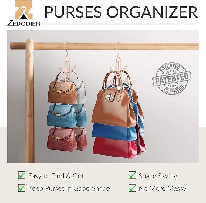 ZEDODIER Purse Hanger Organizer
