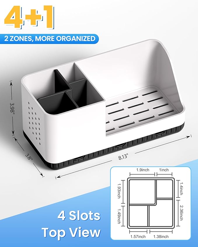 Toothbrush Holders for Bathroom Counter
