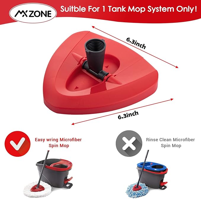 Spin Mop Head Replacement Base Head Compatible
