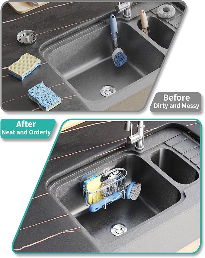 HapiRm Kitchen Sponge Holder for Sink