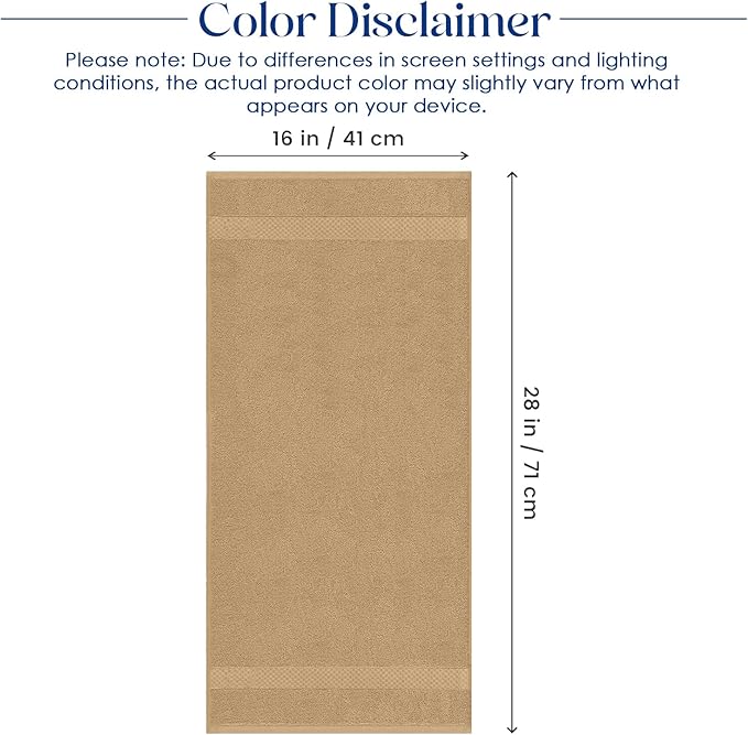 DAN RIVER 6-Pack Premium Hand Towels