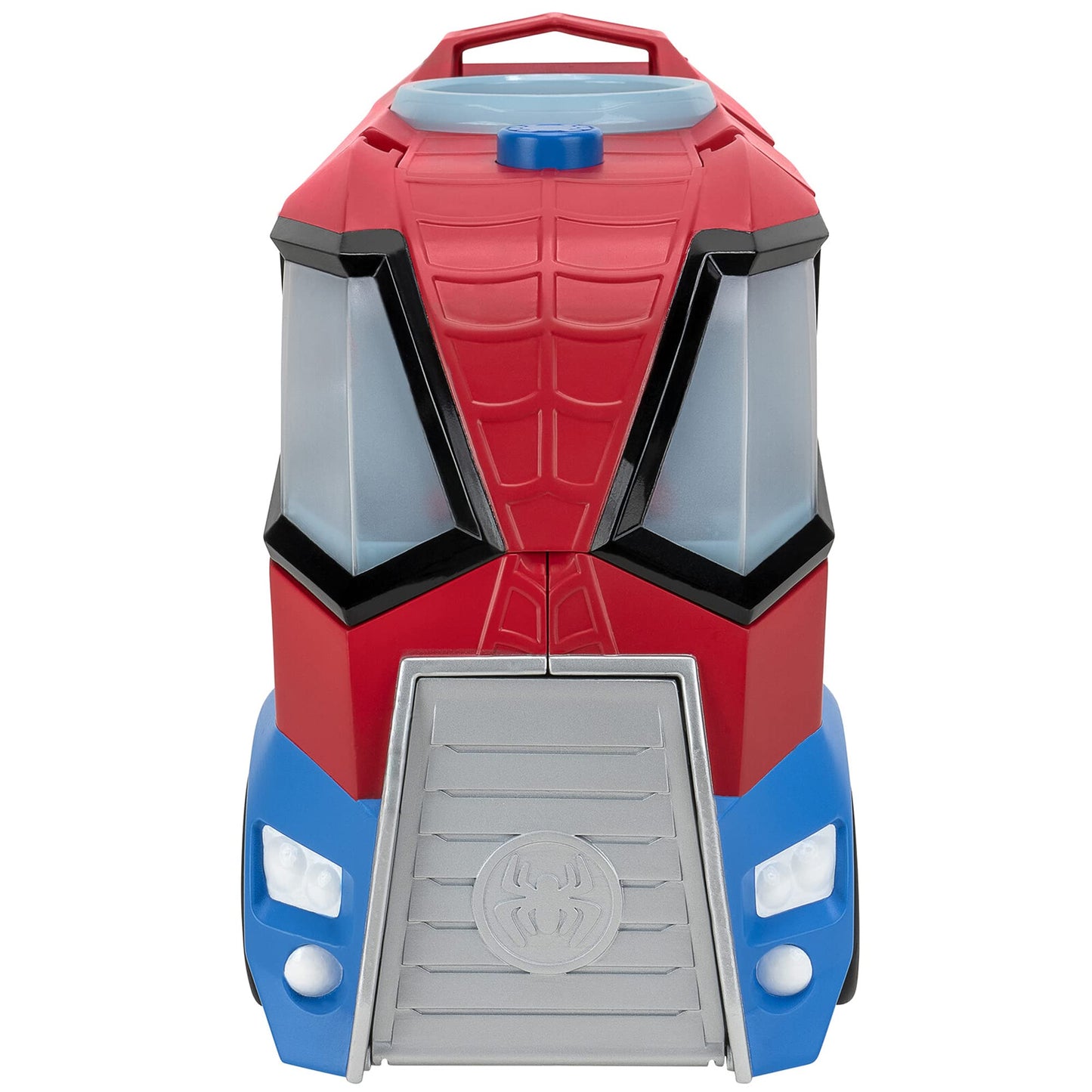 Marvel Spidey and his Amazing Friends Web Transporter Feature Vehicle, Lights & Sounds - Includes 3 Amazing Mini Vehicles, Unisex