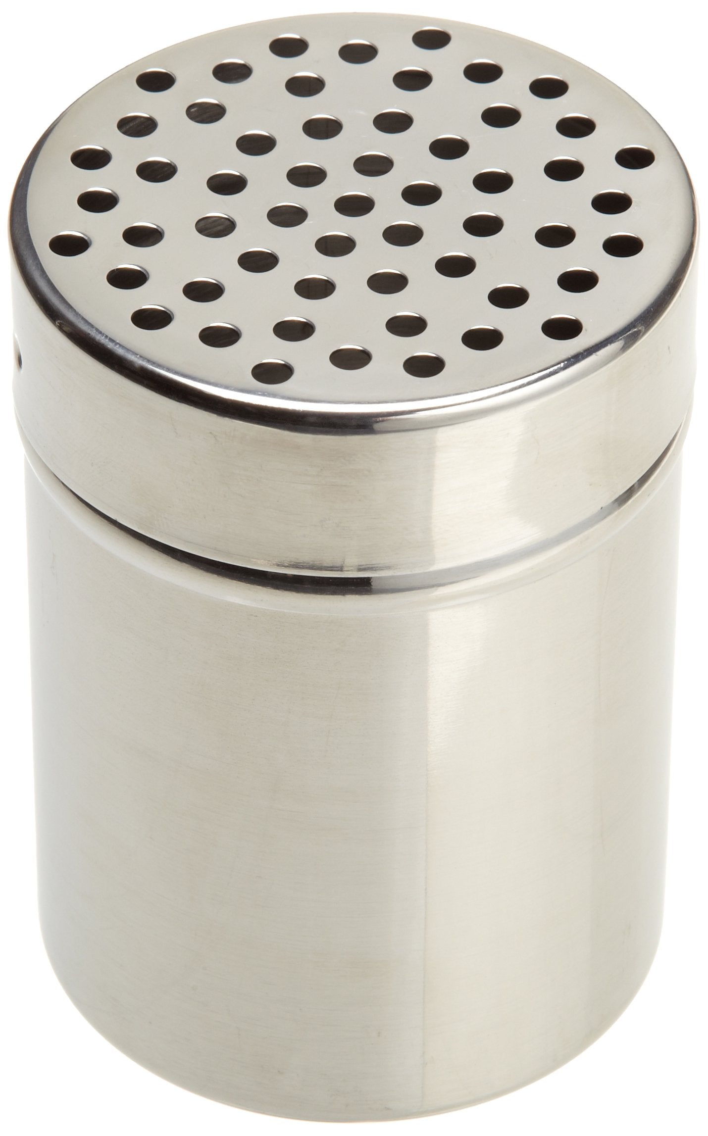 Ateco Stainless Steel Shaker, 10-ounce Capacity with Coarse Holes