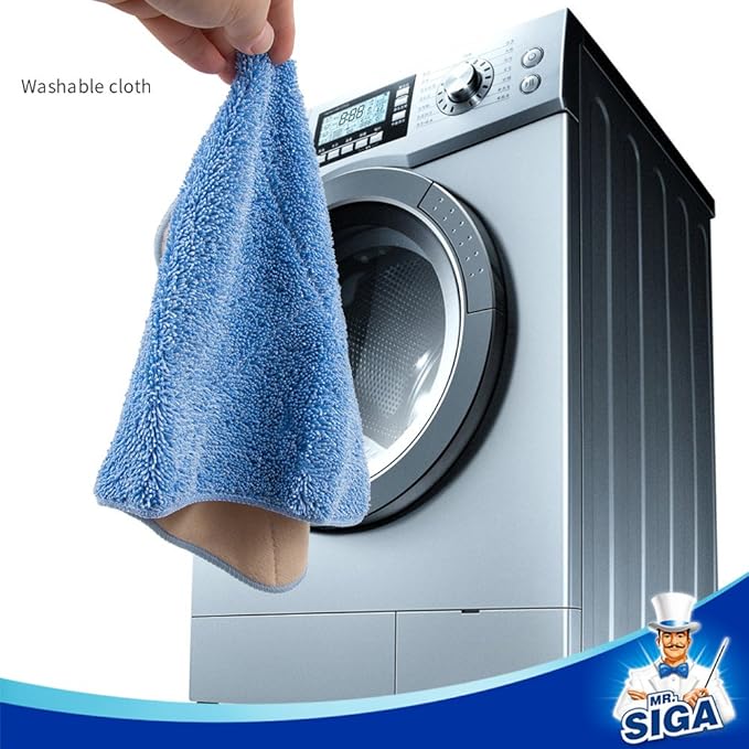 MR.SIGA Professional Microfiber Mop Refills, Size: 42cm X 23cm