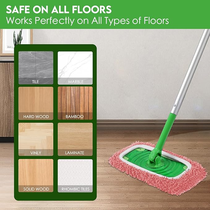 Reusable Microfiber Mop Pads