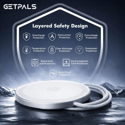 25W Qi2.2 Magnetic Wireless Charger: Qi Flat Charging Pad for iPhone 17 16 15 14 13 12 Pro Max, Samsung Galaxy S26 S25, Google Pixel, AirPods-Slim Portable for Travel, Office, Bedside (White, 2-Pack)