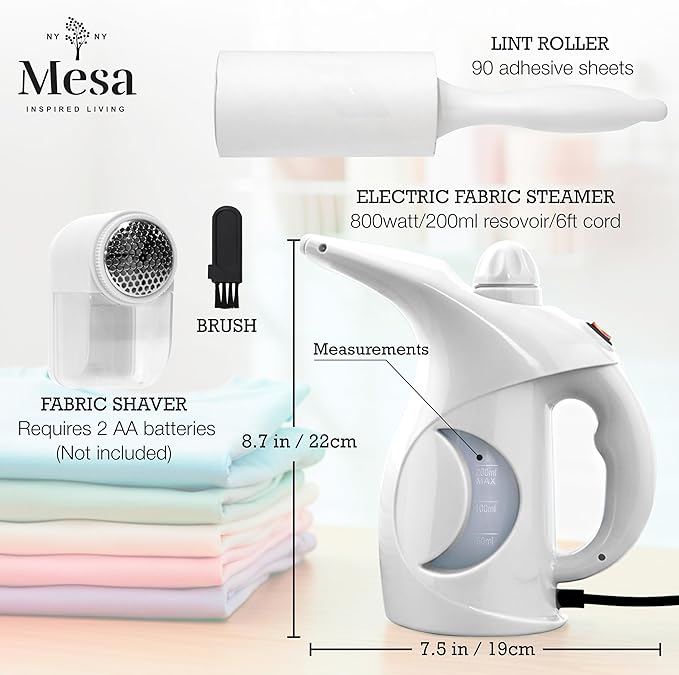 Inspired Living Fabric Care Kit – 3-Piece Fabric & Garment Care Set