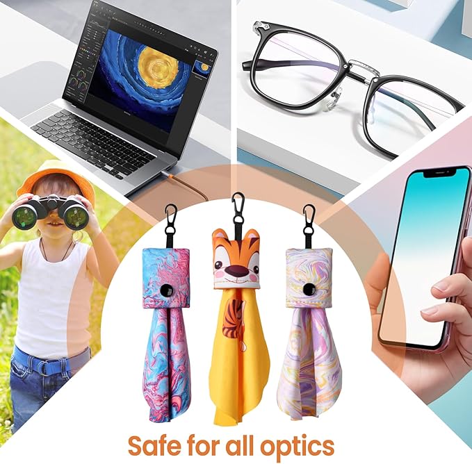 Glasses Cleaning Cloth, Microfiber Cleaning Cloths, Eyeglasses Clean Cloths