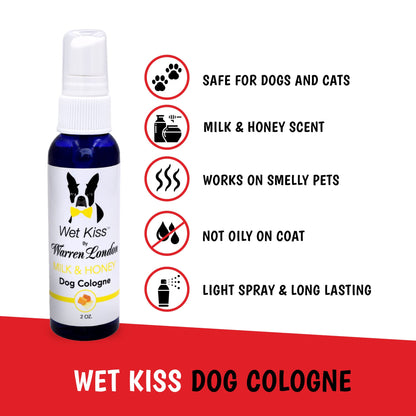 Warren London Puppy Gift Box - Complete Puppy Care Set - Includes Hydrating Butter, 2-in-1 Shampoo, Cologne, Grooming Bath Brush, Ear Cleaner and Nail File for New Pet Owners