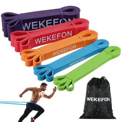 WEKEFON Pull Up Assistance Bands 5-170 lbs Thick Heavy Duty Resistance Bands Set for Men & Women, Exercise Bands Stretch Workout Band for Body Training, Crossfit Mobility Fitness Assist Bands Set of 5