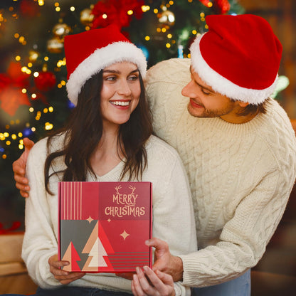 ZEOSHOW Christmas Gift Sets for Women Men Best Santa Gifts Box for Mom Dad Wife Husband Grandparent Coworker Friend Thanksgiving Xmas Presents Ideas