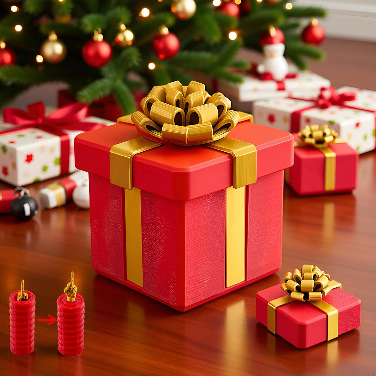 Annoying Gift Box with Screws,Prank Gifts,Puzzle Gift Box,Prank Gifts for Adults,Money Puzzle,Annoying Nested Screw Gift box,Reusable Perfect Money Puzzles for Birthday Christmas White Elephant Party