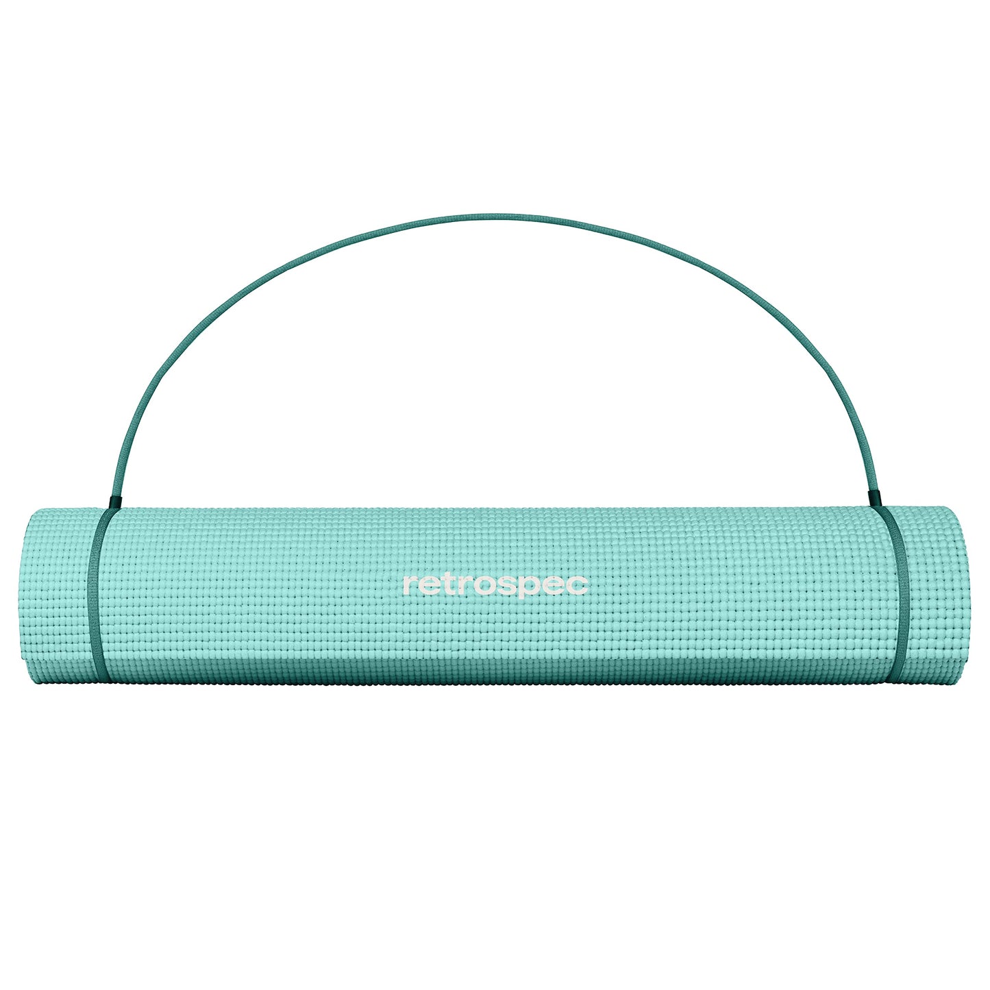 Retrospec Pismo Yoga Mat w/Nylon Strap for Men & Women - Non Slip Exercise Mat for Yoga, Pilates, Stretching, Floor & Fitness Workouts, .5mm Thick, Easy to Clean
