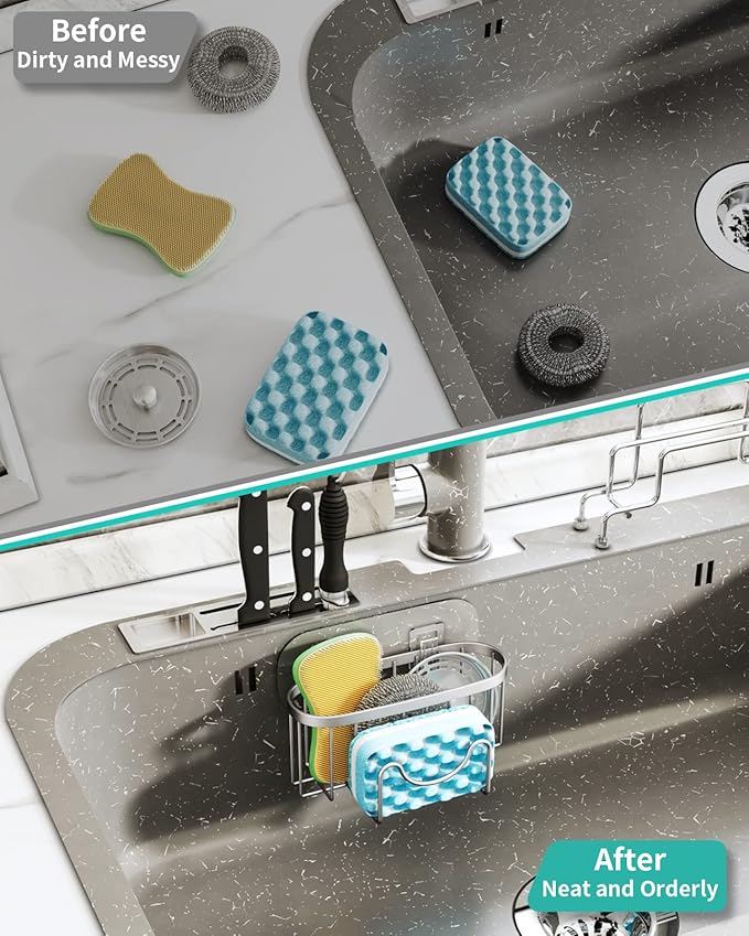 HapiRm Multifunctional Kitchen Sponge Holder