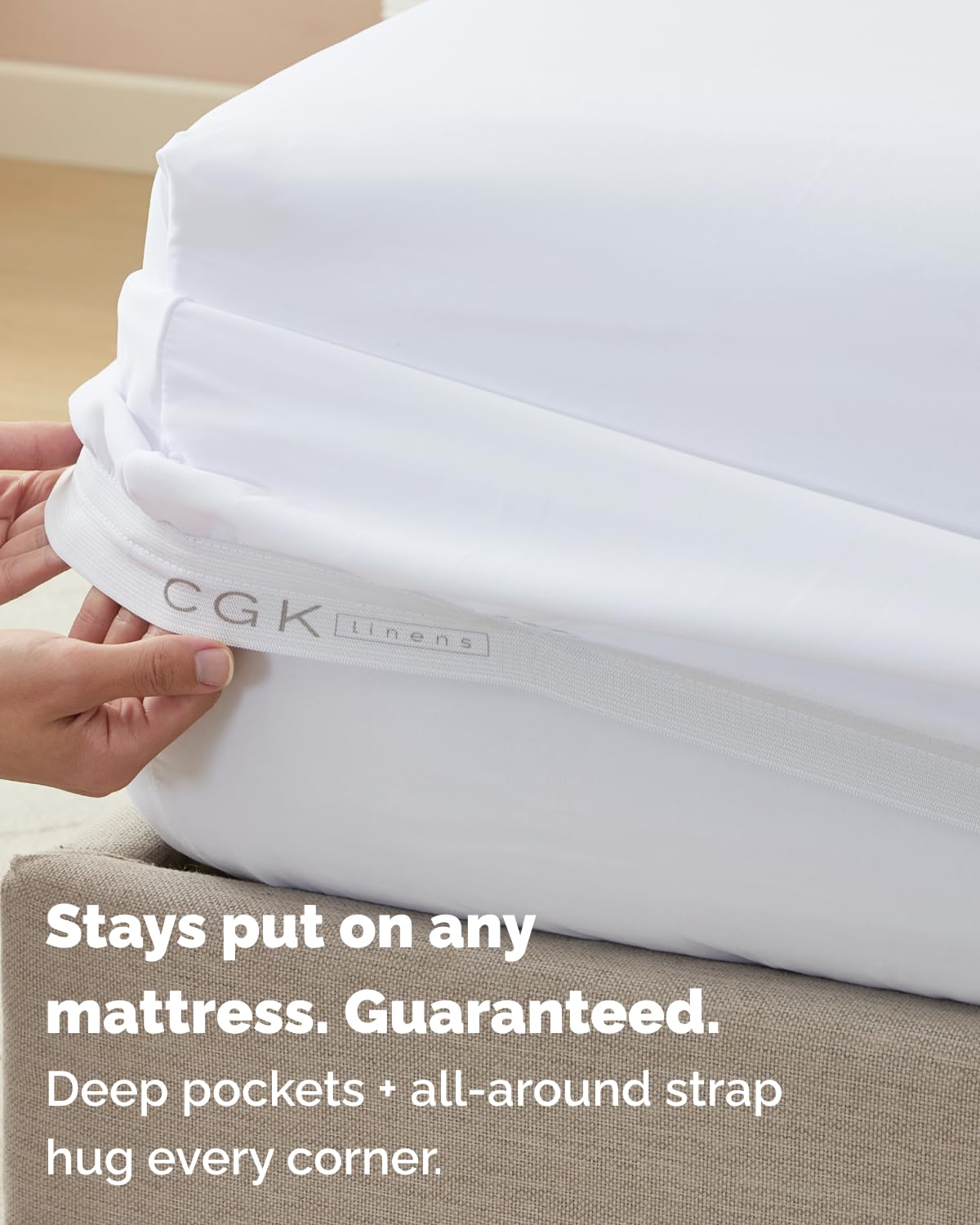 Extra Thick Heavyweight Queen Size 4 Piece Bed Sheet Set - Scalloped Edge Bedding - Ultra-Soft & Wrinkle Resistant - Super Luxury Queen Bed Set - Premium Hotel Quality Sheets with Deep Pockets - White