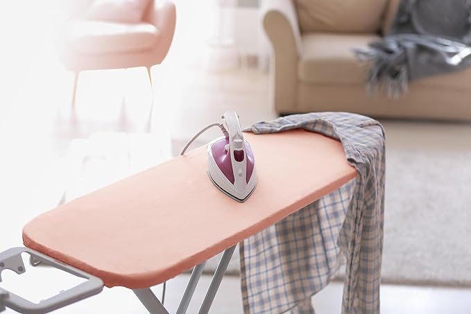 Encasa XO Ironing Board Cover and Pad 49"x18" - 4mm Felt Wide Iron Board Cover