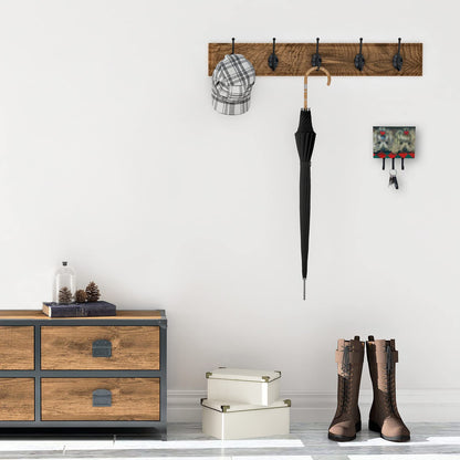 Caroline's Treasures PPP3290TH68 Yorkshire Terrier Yorkie 2 Hearts Leash or Key Holder, Wall Hooks, Key Hooks Holder, Coat Rack Wall Mount, Coat Hooks, Hooks for Hanging Keys, Towels, Aprons, Leashes,