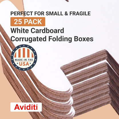 BOX USA Shipping Boxes Small 18"L x 12"W x 6"H 25-Pack - Corrugated Cardboard Box for Moving, Mailing, Packing, Packaging and Storage