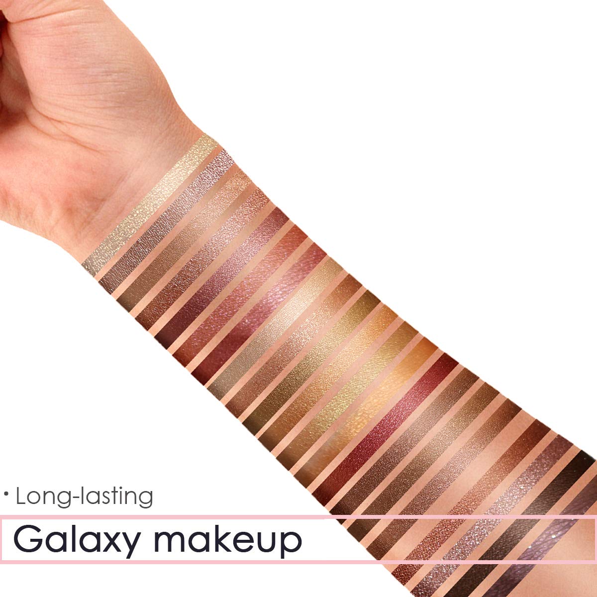 Eyeshadow Palette Makeup, Everfavor Pigmented Eye Shadow Nude Palettes - Professional 21 Colors Shimmer Warm Neutral Smoky Cosmetic Baked Eye Shadows (21 Colors, 09)