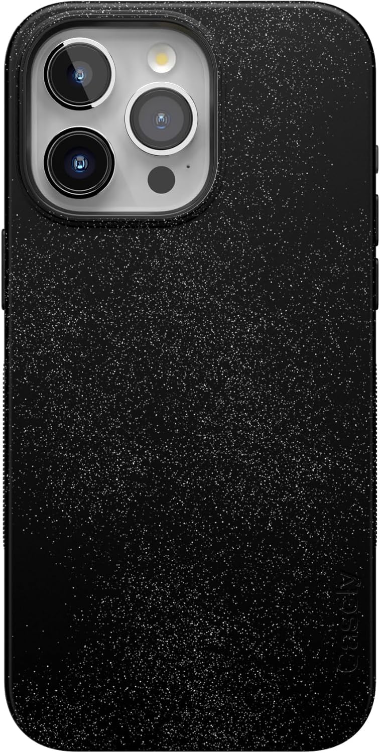 Casely iPhone 13 Pro Max Case | Black on Black | Compatible with MagSafe | Bold Protective Design