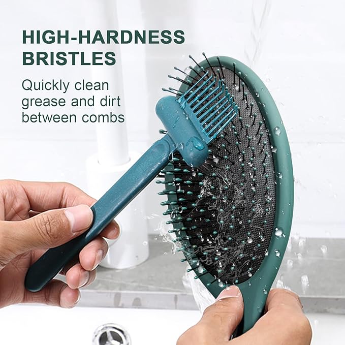 RHOS 2-in-1 Hair Brush Cleaner and Comb Remover Rake
