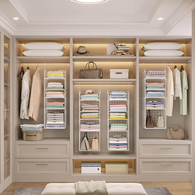 X-cosrack Closet Hanging Organizer and Storage