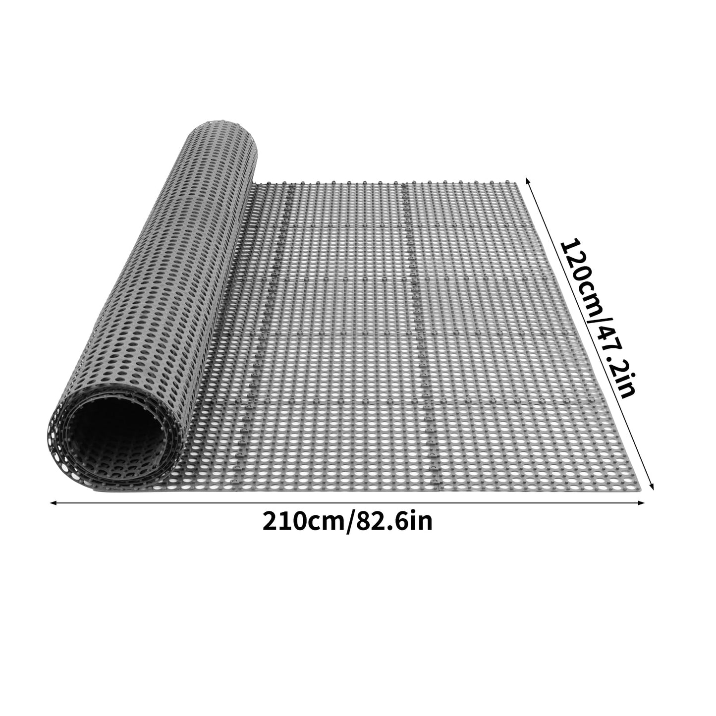 Plactic Mattress Underlay RV Mattress Underlay Moisture Barrier Under Mattress Pad for RV Boat Camper Creating The Bed Air Dry and Flow (Twin)