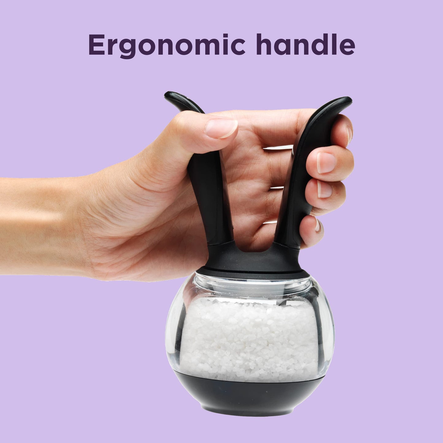 Chef'n SaltBall Grinder (Black and Clear)